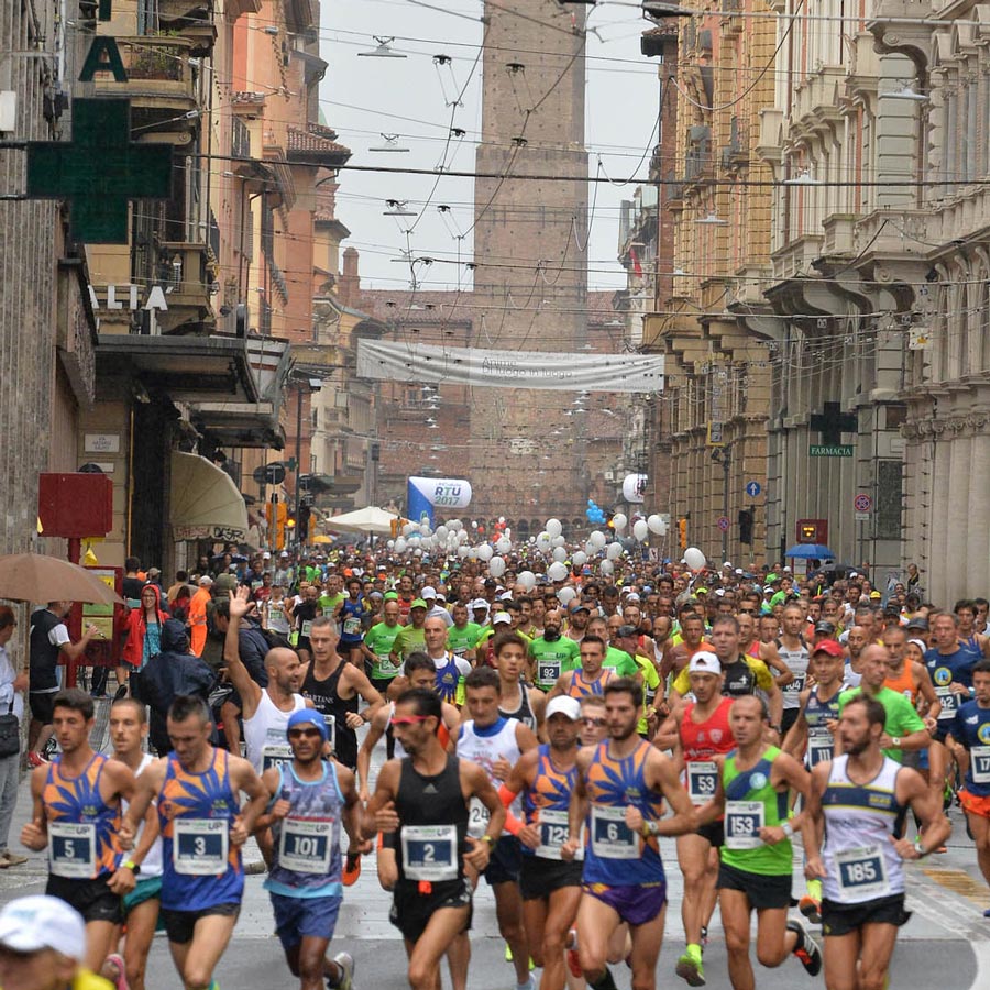 La mezza maratona di Bologna